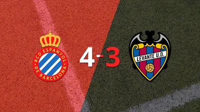 Javi Puado anota doblete en la victoria por 4 a 3 de Espanyol sobre Levante Javi Puado anota doblete en la victoria por 4 a 3 de Espanyol sobre Levante