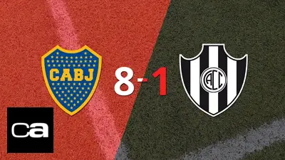 Boca Juniors goleó 8-1 a Central Córdoba (SE) con doblete de Cristian Pavón Boca Juniors goleó 8-1 a Central Córdoba (SE) con doblete de Cristian Pavón
