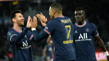 Messi encendido: PSG le ganó al Mónaco con goles de Mbappé