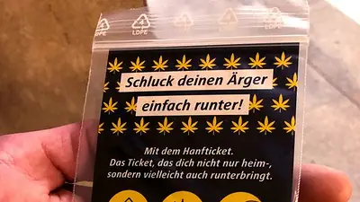 El transporte público de Berlín promete viajes relajantes con billetes de cáñamo comestible El transporte público de Berlín promete viajes relajantes con billetes de cáñamo comestible