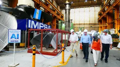 IMPSA culminó la fabricación de un componente esencial del CAREM-25 | El Destape