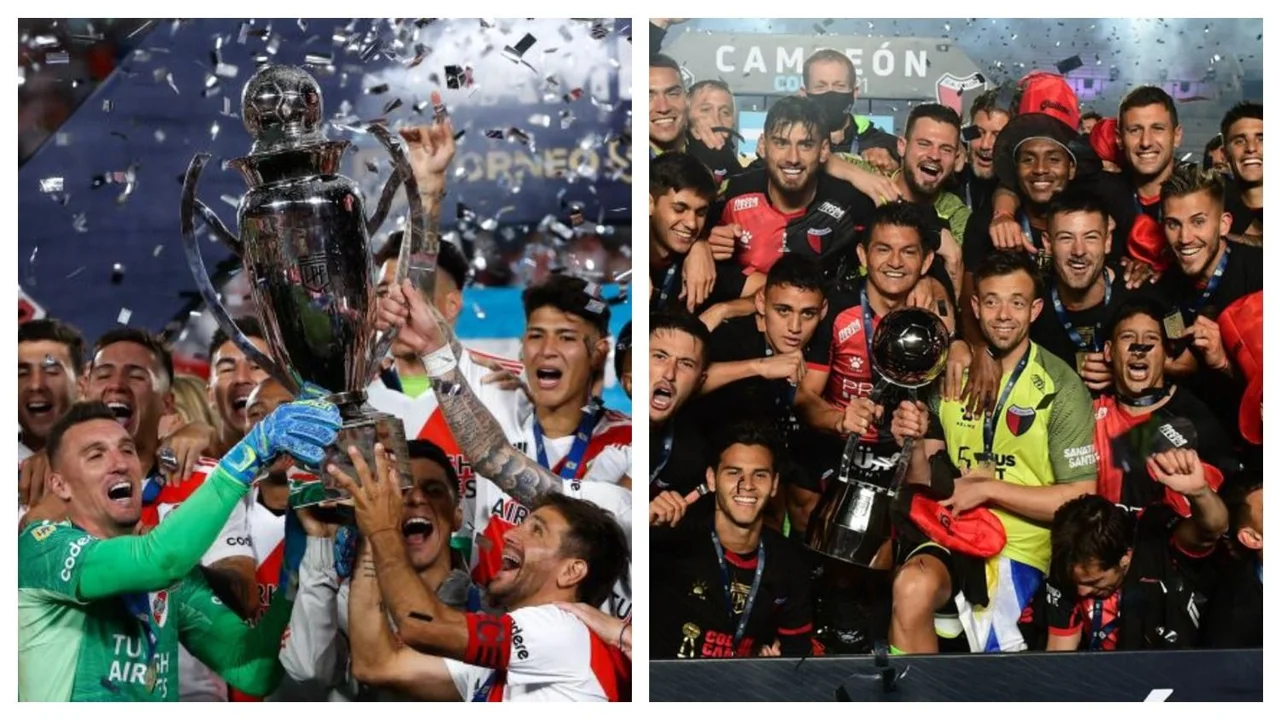River Plate Colón de Santa Fe Trofeo de Campeones Fútbol argentino