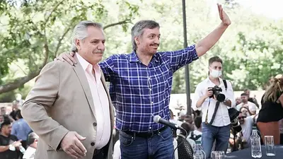 Alberto Fernández, Máximo Kirchner Alberto Fernández, Máximo Kirchner