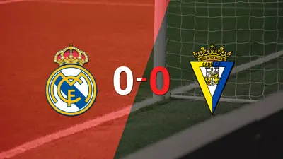 Sin goles, Real Madrid y Cádiz igualaron el partido Sin goles, Real Madrid y Cádiz igualaron el partido