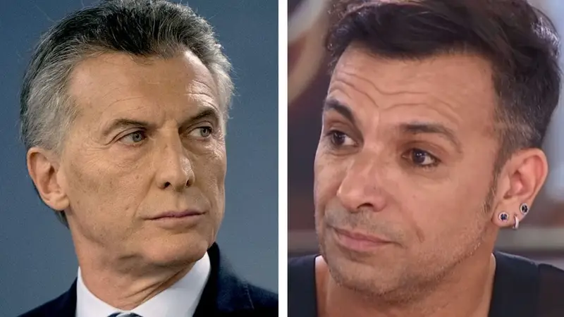 Martín Bossi. Mauricio Macri