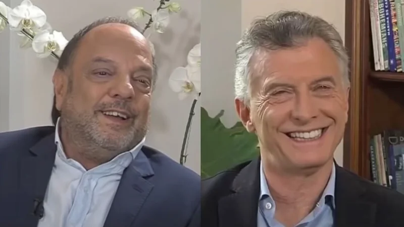 Baby contó cómo conoció a Macri en un baño: "Teníamos el pinocho en la mano"