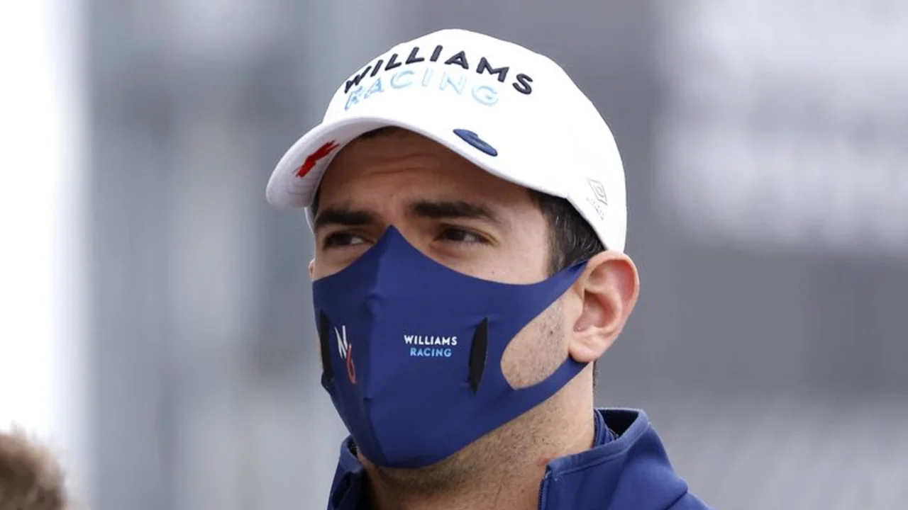 Latifi habla tras las amenazas de muerte por el accidente en Abu Dabi
