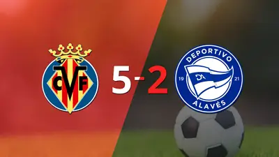 Doblete de Gerard Moreno en la goleada de Villarreal frente a Alavés Doblete de Gerard Moreno en la goleada de Villarreal frente a Alavés