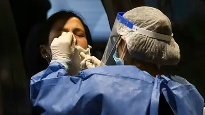 La expansión de Ómicron en Argentina fue abrupta desde mediados de diciembre La expansión de Ómicron en Argentina fue abrupta desde mediados de diciembre