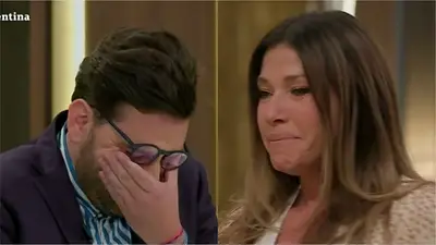 Catherine Fulop y Damián Betular Catherine Fulop y Damián Betular