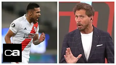 Paulo Díaz River Plate Boca Juniors Sebastián Pollo Vignolo Paulo Díaz River Plate Boca Juniors Sebastián Pollo Vignolo