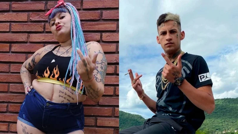 La Chabona y L-Gante