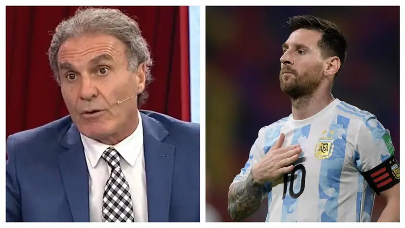 Oscar Ruggeri Lionel Messi Selección Argentina