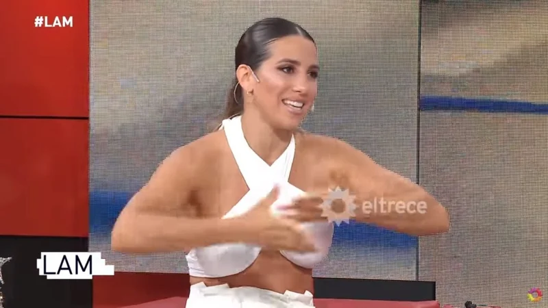 Cinthia Fernández, LAM, El Trece, televisión, piqueteros