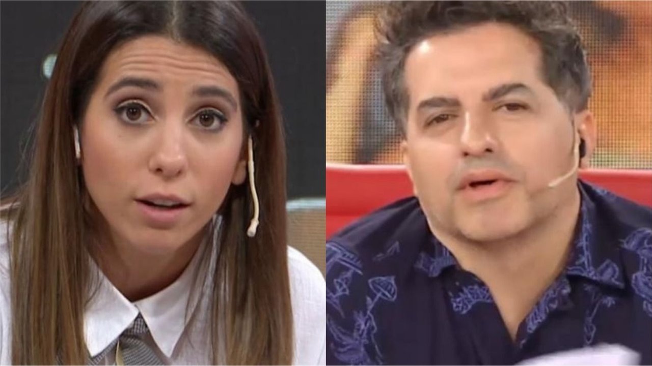 Cinthia Fernández y Ángel de Brito
