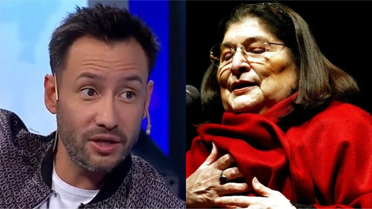 Luciano Pereyra y Mercedes Sosa