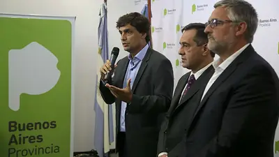 Hernán Lacunza, Alejandro Finocchiaro y Marcelo Villegas Hernán Lacunza, Alejandro Finocchiaro y Marcelo Villegas