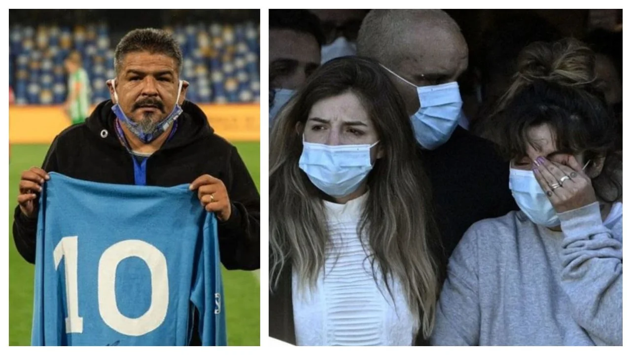 Dalma Gianinna Hugo Maradona Diego Armando Maradona