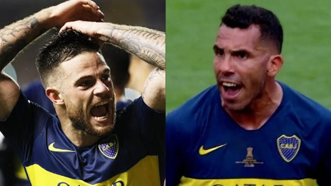 Nahitán Nández y Carlos Tevez se pelearon en Boca y se agarraron a piñas