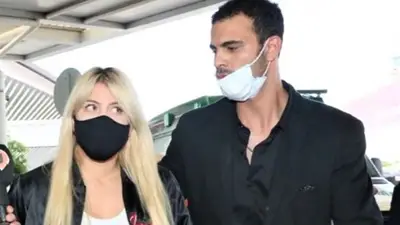 Wanda Nara y Agustín Longueira. Wanda Nara y Agustín Longueira.