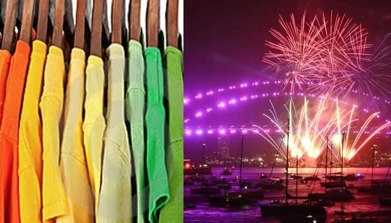 Ropa de color para año nuevo online