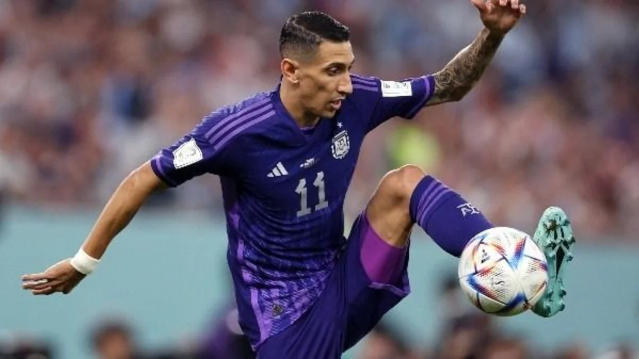 Ángel Di María, Selección Argentina, Mundial Qatar 2022, Australia, fútbol, deportes