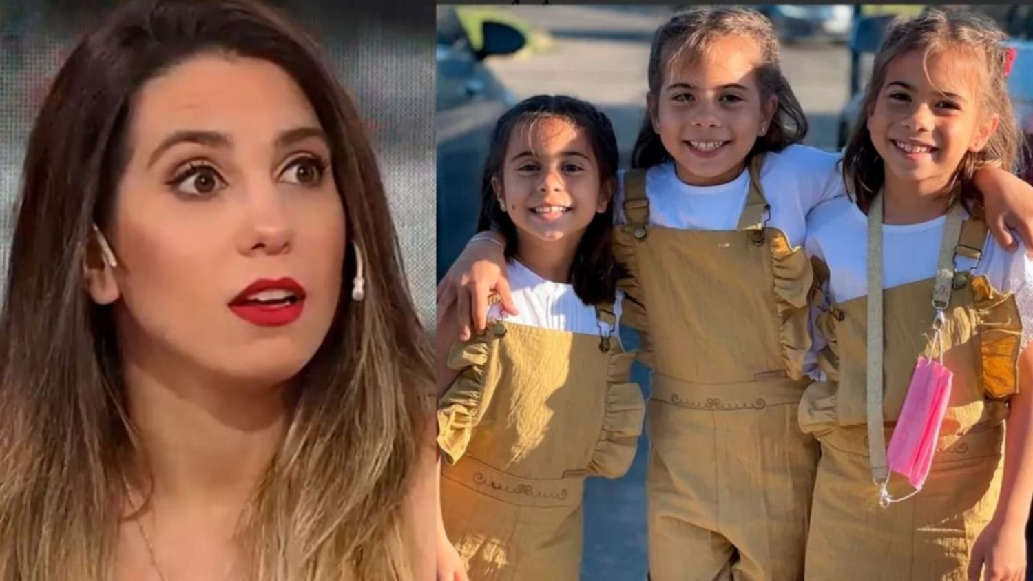 El polémico motivo por el que Cinthia Fernández les puso cinta en los pies  a sus hijas: 