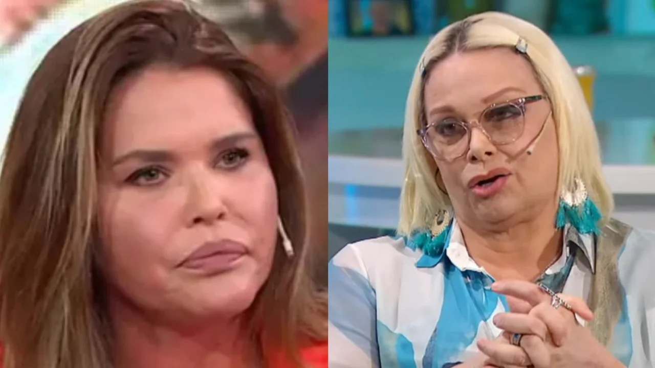 Nazarena Vélez y Carmen Barbieri