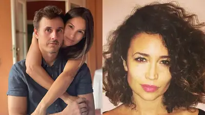 Roberto García Moritán, Pampita y Julia Mengolini Roberto García Moritán, Pampita y Julia Mengolini