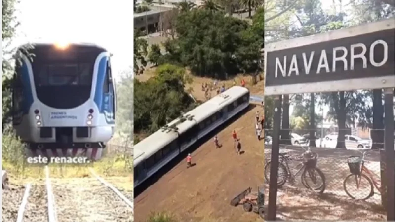 Vuelve el tren a una importante localidad después de medio siglo
