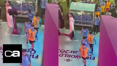 Mundial Qatar 2022: Cavani destrozó la maquina del VAR tras la eliminación de Uruguay en Qatar 2022 Mundial Qatar 2022: Cavani destrozó la maquina del VAR tras la eliminación de Uruguay en Qatar 2022