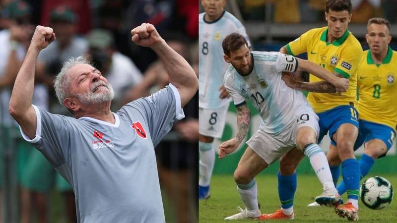 Lula y Selección argentina