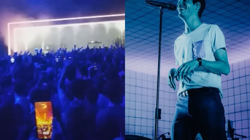 Cantos de la Selección Argentina en el show de El Kuelgue en el Complejo Art Media