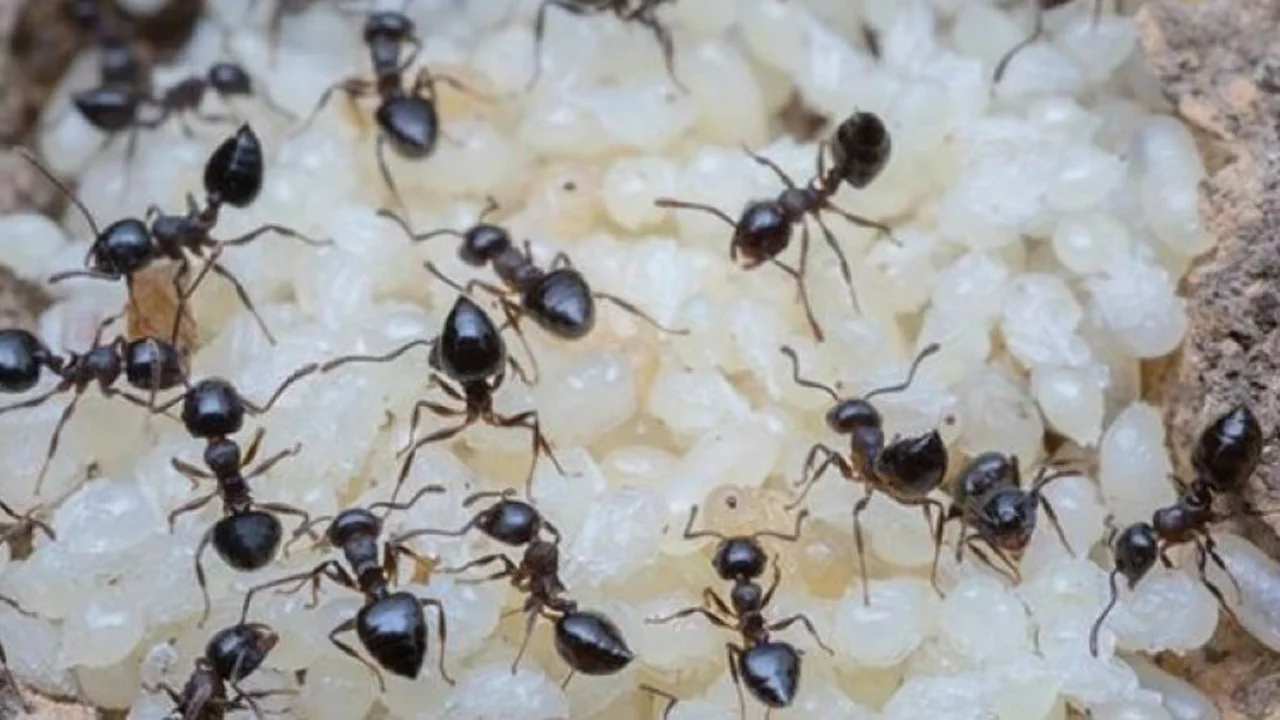 Especialistas descubren que las hormigas producen leche para alimentar a sus colonias