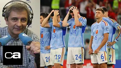 El desgarrador llanto de un relator por la eliminación de España en el Mundial: "No puede ser" El desgarrador llanto de un relator por la eliminación de España en el Mundial: "No puede ser"