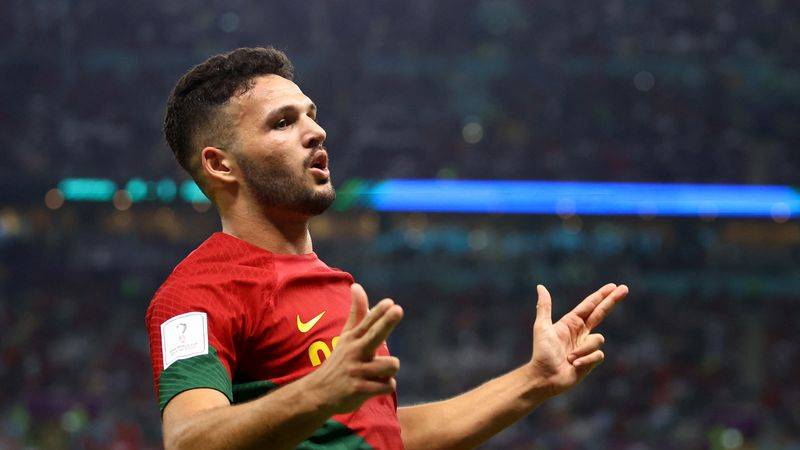Con triplete de Ramos, Portugal golea 6-1 a Suiza y clasifica a cuartos de final de Mundial