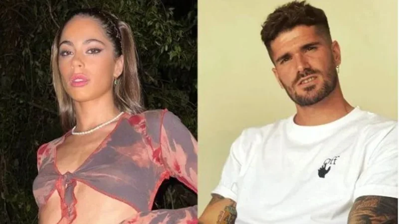Tini Stoessel y Rodrigo De Paul.