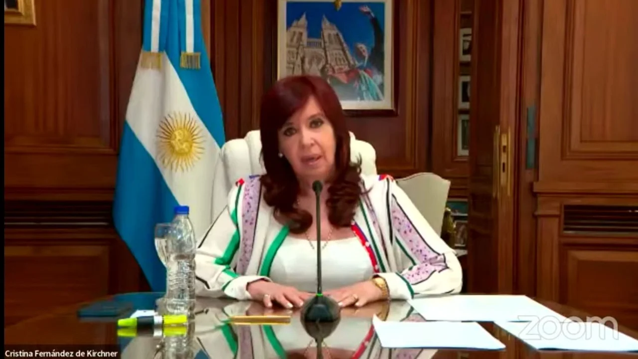 CFK recibió en el Senado a un comité de expertas de la OEA