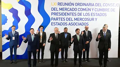 Cumbre del Mercosur entre tensiones y con dos comunicados Cumbre del Mercosur entre tensiones y con dos comunicados