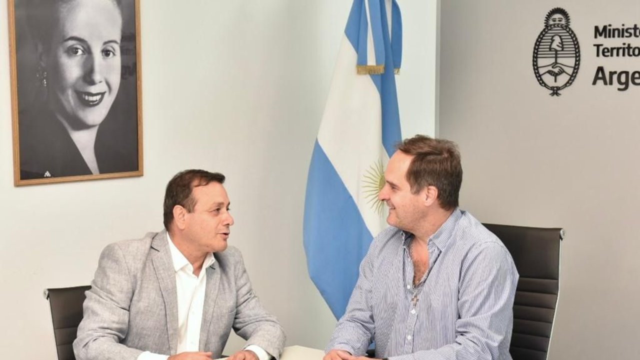 Maggiotti se reunió con el gobernador Herrera Ahuad