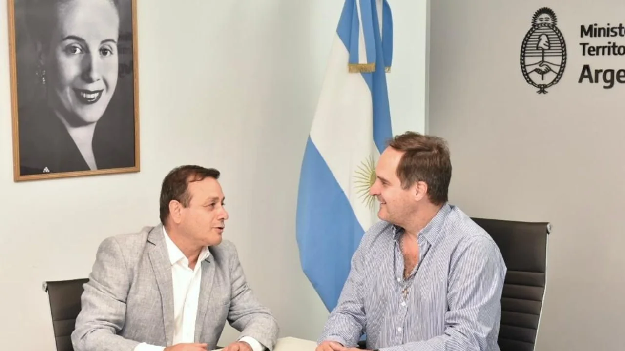 Maggiotti se reunió con el gobernador Herrera Ahuad