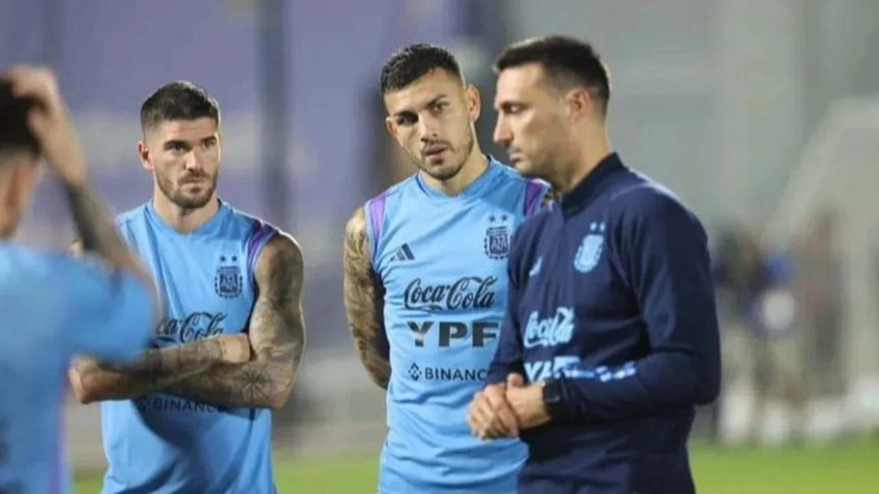 Scaloni de cara a Países Bajos en Qatar 2022: "De Paul y Di María están bien"
