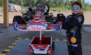 Francesca Lyardet, la piloto de karting de 8 años: "El deporte no tiene género" | Automovilismo