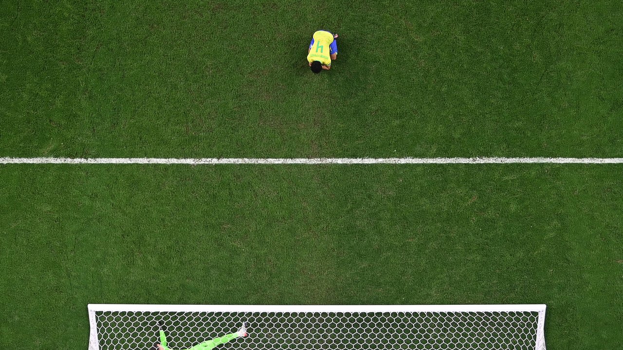 La serie de penales que dejó afuera a Brasil ante Croacia de Qatar 2022