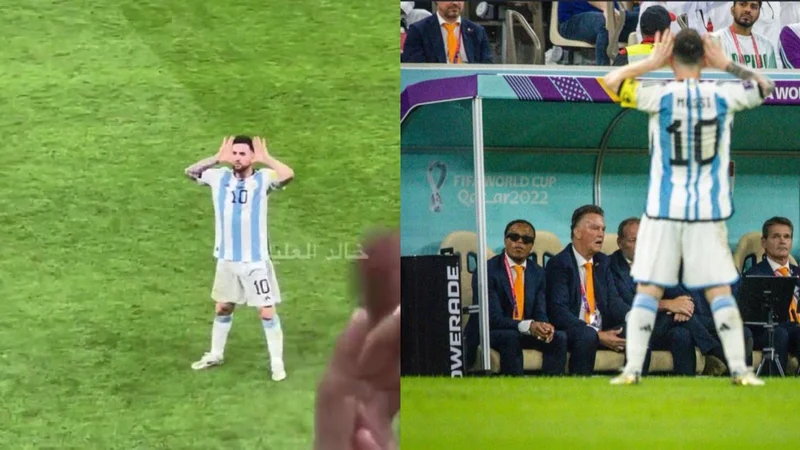 Lionel Messi Louis Van Gaal Mundial Qatar 2022 Selección Argentina