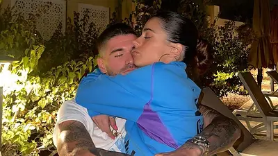 Rodrigo de Paul y Tini Stoessel Rodrigo de Paul y Tini Stoessel