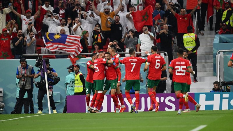 Marruecos hizo historia: primer africano en semifinales