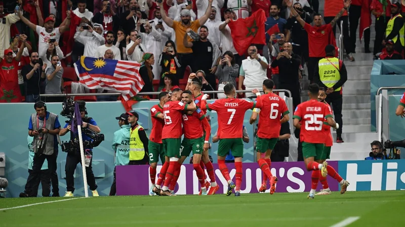 Marruecos hizo historia: primer africano en semifinales