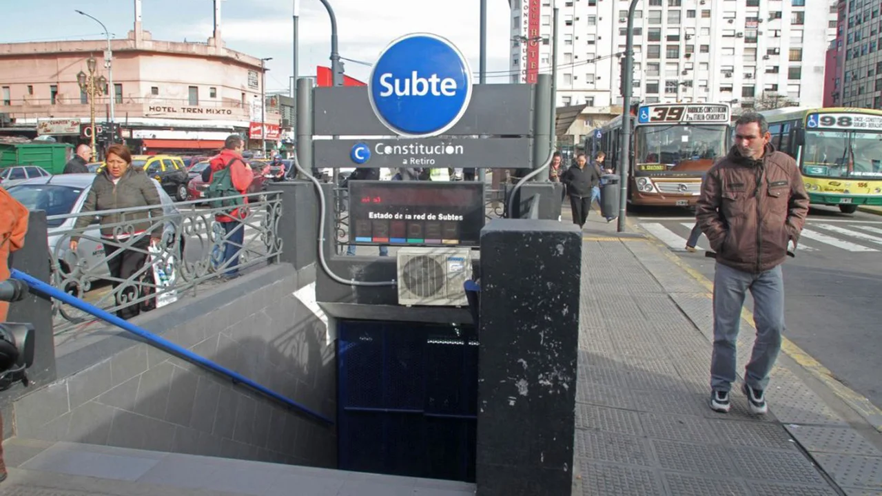 Se levantó el paro en la línea C tras la agresión a un guarda