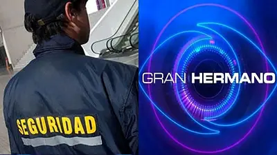 Guardia de seguridad detiene a un participante de Gran Hermano Guardia de seguridad detiene a un participante de Gran Hermano